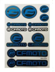 Cf Moto Mavi A4 Sticker