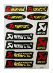 Mg Moto Akropovıc A4 Sticker
