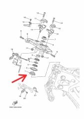 Yamaha MT-09 TRACER Üst Furş Takımı Orijinal