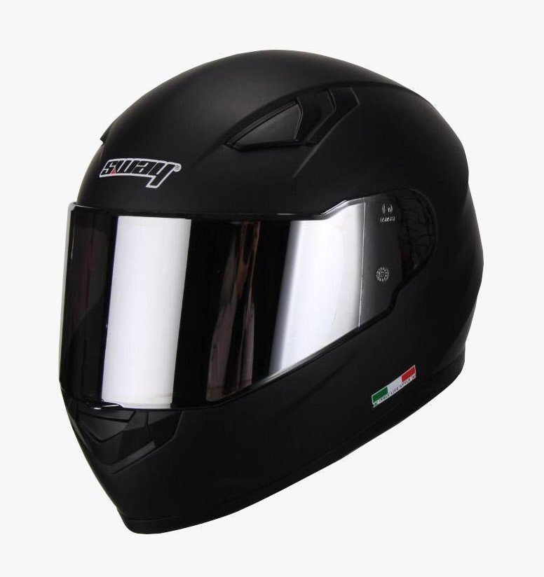 Sway 816 Sidney Mat Siyah Full Face Kask
