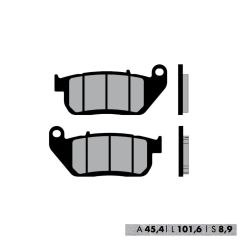 Harley Davidson XL 1200 V Seventy Two 2012-2013 Brenta Ön Fren Balatası