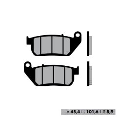Harley Davidson XL 1200 L Sportster Low 2007-2011 Brenat Ön Fren Balatası