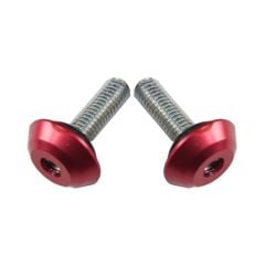 Grenaj Vidası 6mm Kırmızı-15 Adet