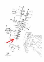 Yamaha YBR 250 Üst Furş Takımı Orijinal