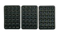 Mg Moto Siyah 3 Adet Vantuzlu Silikon Telefon Tutucu