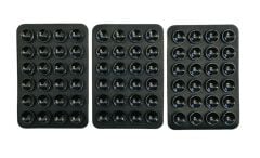 Mg Moto Siyah 3 Adet Vantuzlu Silikon Telefon Tutucu