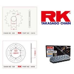 Yamaha R25 / Mt-25 Orijinal RK Zincir Dişli Seti