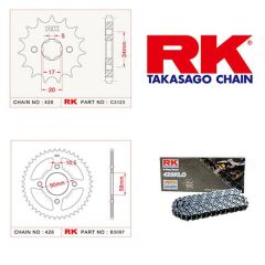 Honda Cbr 125R Orijinal RK Zincir Dişli Seti