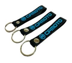 Cf Moto Siyah Mavi 3 Adet Silikon Motosiklet Anahtarlık