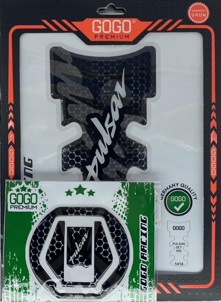 Gogo Bajaj Pulsar Tank Pad Set