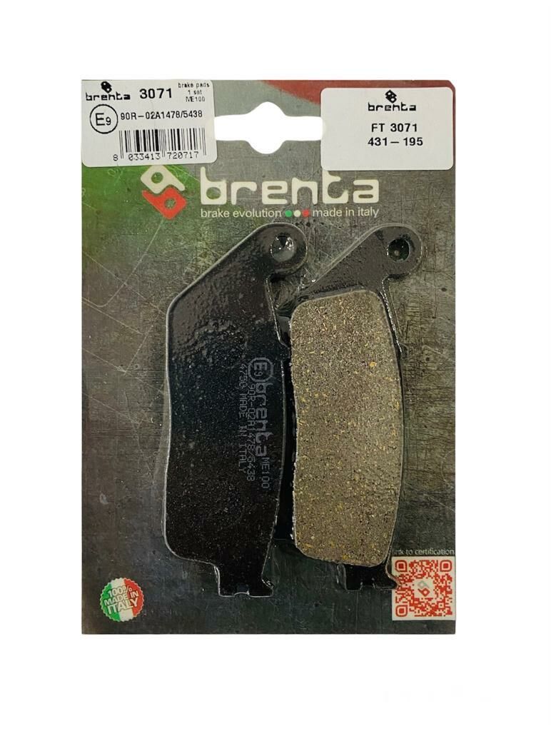 Brenta Ft 3071 Organik Fren Balatası