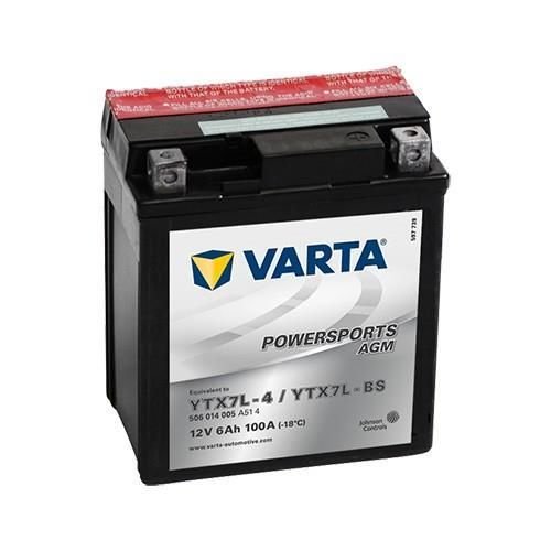 Varta YTX7L-BS 12V6AH Motosiklet Aküsü