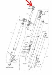 Yamaha DT 230 Alt Furş Takımı Orijinal