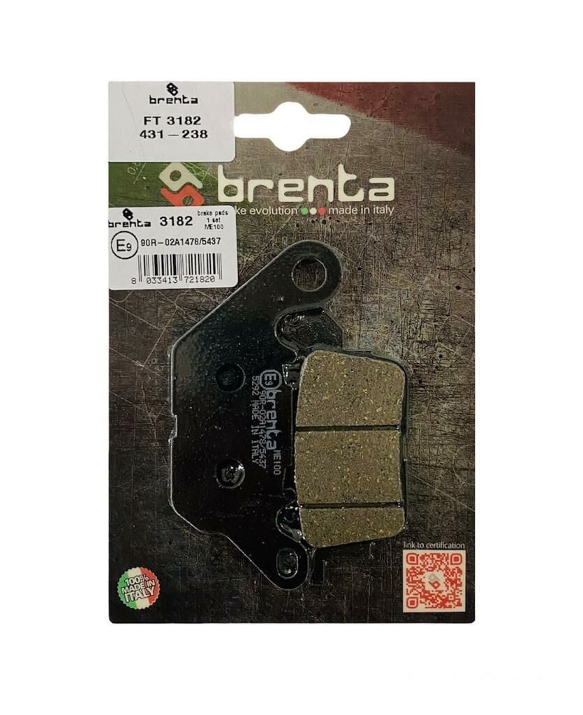 Brenta Ft 3182 Organik Fren Balatası