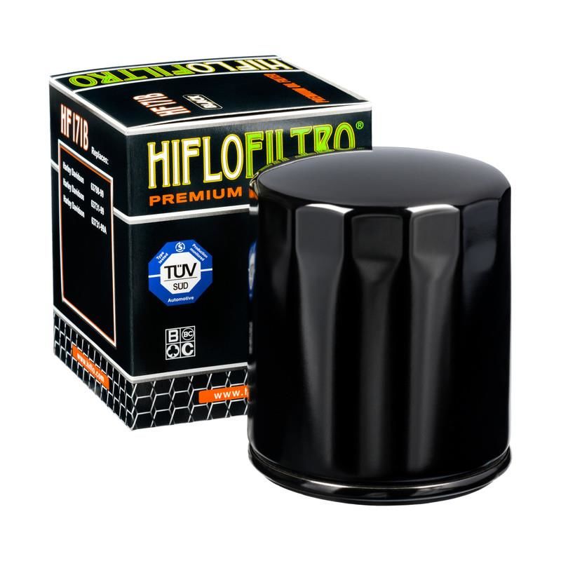 Harley Davidson Dyna Street Bob ABS FXDB 1690 2006-2017 Hiflo HF171B Orjinal Yağ Filtresi