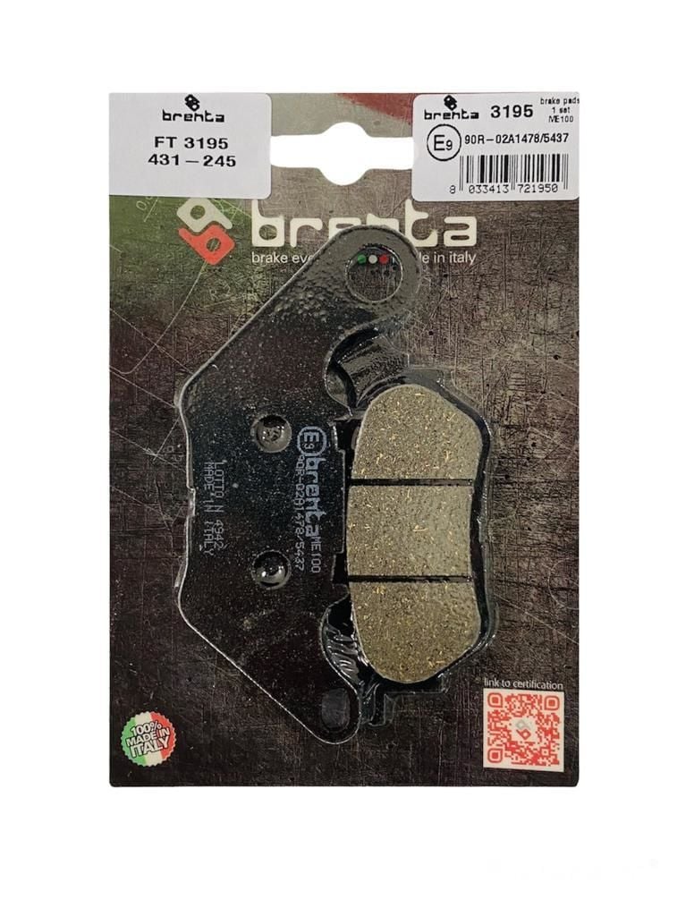 Brenta Ft 3195 Organik Fren Balatası (517645589)