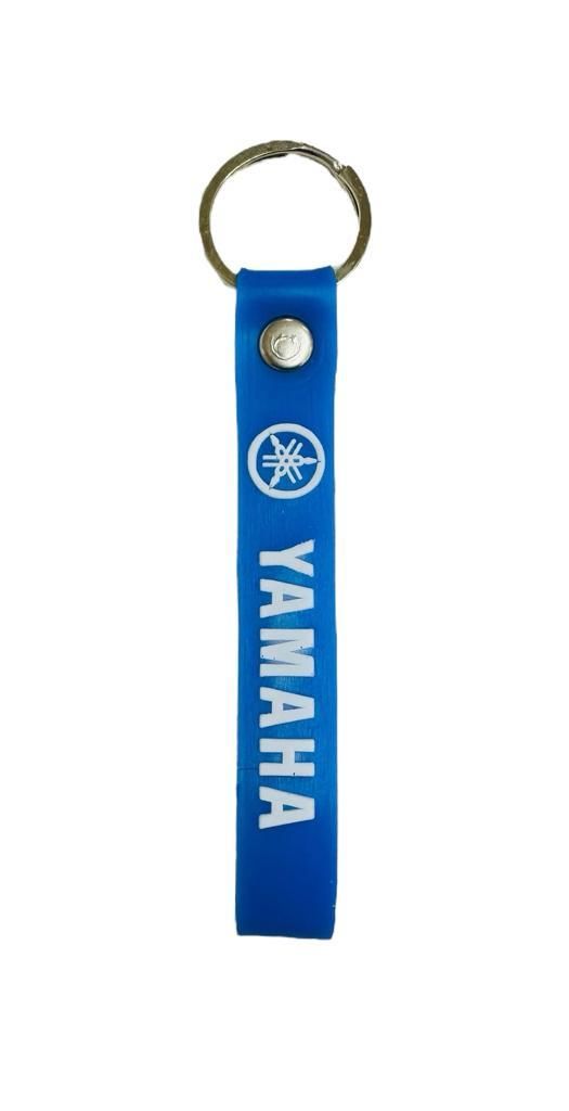 Yamaha Motor Anahtarlığı Mavi Beyaz Silikon