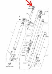 Yamaha TDM 850 Alt Furş Takımı Orijinal