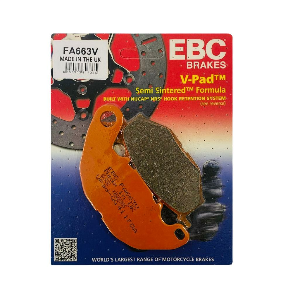 EBC FA663V Yarı Sinter Fren Balatası Orjinal