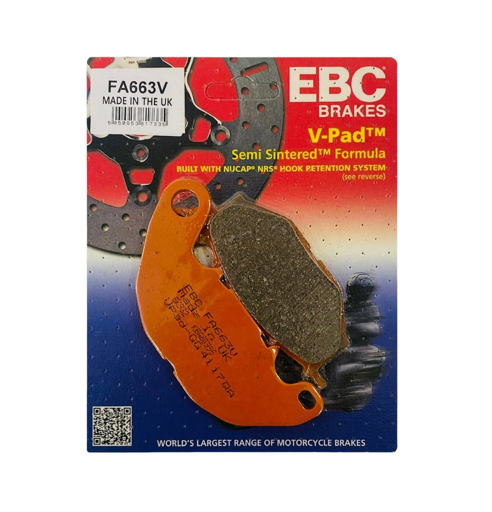 EBC FA663V Yarı Sinter Fren Balatası Orjinal