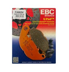 EBC FA663V Yarı Sinter Fren Balatası Orjinal