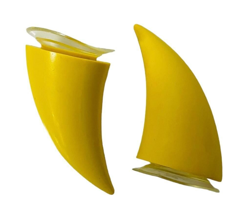 Mg Moto Motosiklet Kask Boynuz Süsü Sarı