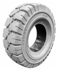 BKT 27X10-12 Beyaz Segmanlı Dolgu Forklift Lastiği Maglift Lip