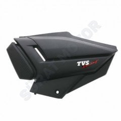 TVS Rtr 150 Sol Arka Sele Kapağı Siyah 2011-2012