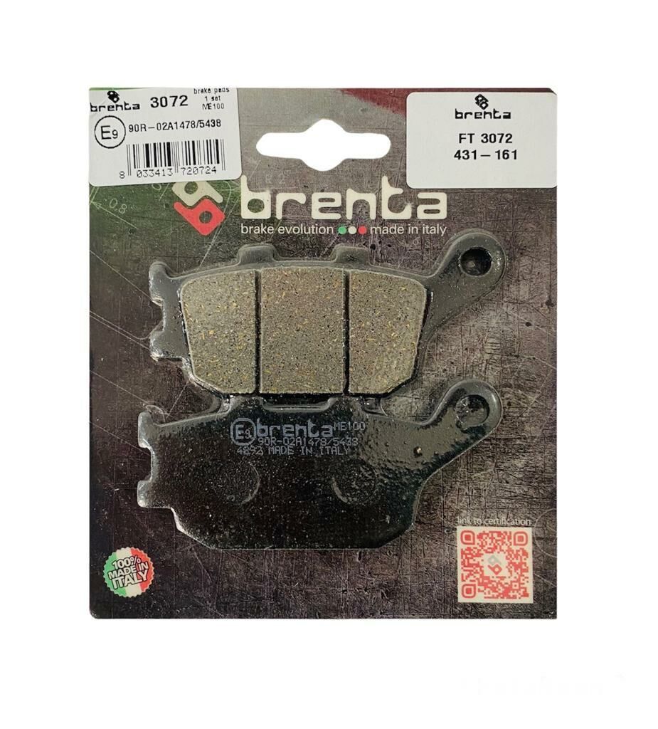 KAWASAKI Z1000 2007-2009 Brenta Arka Fren Balatası