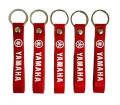 Yamaha Kırmızı Beyaz 5 Adet Silikon Motosiklet Anahtarlık