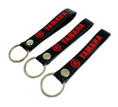 Yamaha Siyah Kırmızı 3 Adet Silikon Motosiklet Anahtarlık