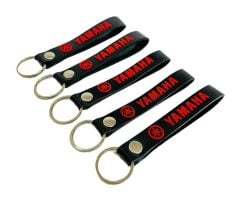 Yamaha Siyah Kırmızı 5 Adet Silikon Motosiklet Anahtarlık