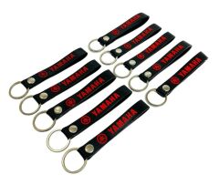 Yamaha Siyah Kırmızı 10 Adet Silikon Motosiklet Anahtarlık