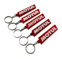 Motul Kırmızı Beyaz 5 Adet Silikon Motosiklet Anahtarlık