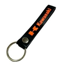 Kawasaki Uyumlu Siyah Turuncu Anahtarlık