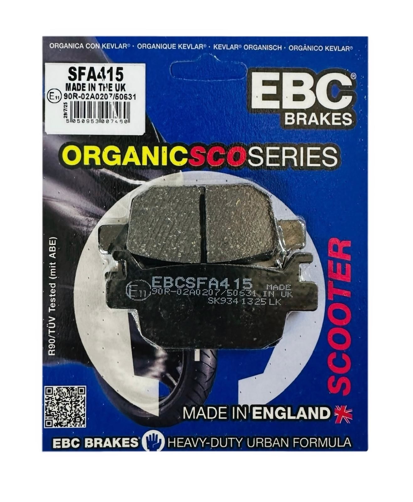 EBC SFA415 Fren Balatası Orjinal