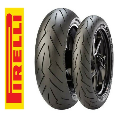 Pirelli Takım 120/70ZR17 ve 180/60ZR17 Diablo Rosso 3 Ön Arka Set