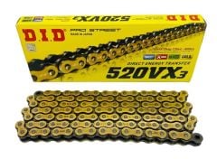 D.I.D 520VX3-112L Oringli Gold Zincir