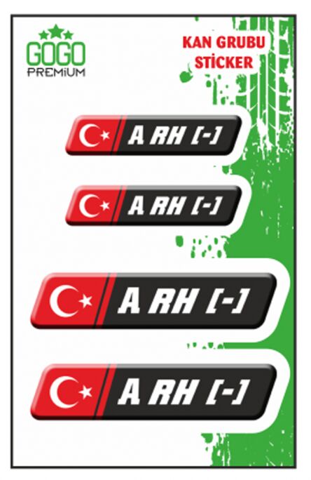 Kan Grubu Sticker AB RH (-)