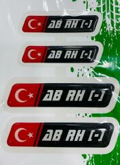Kan Grubu Sticker AB RH (-)