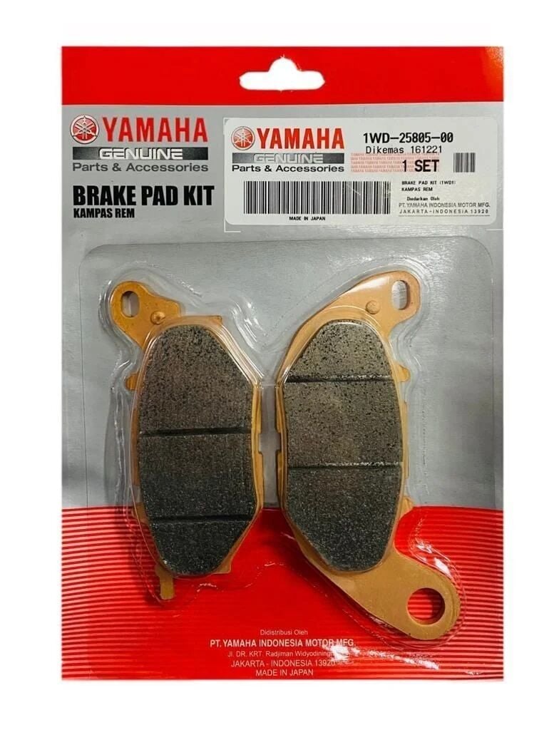 Yamaha R25 Ön Fren Balatası Orjinal 2015-2019 (1WD-25805-00)