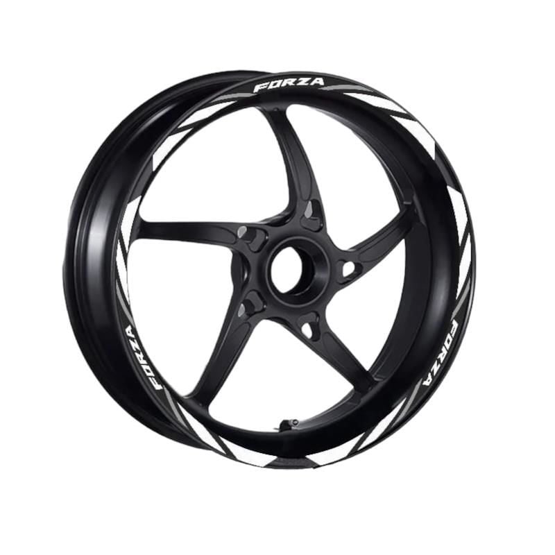 Honda Forza Gri Reflektör Baskılı Jant Şeridi