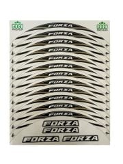 Honda Forza Gri Reflektör Baskılı Jant Şeridi