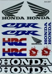 Honda A4 Sticker S-02