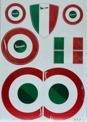 Vespa A4 Sticker S-04