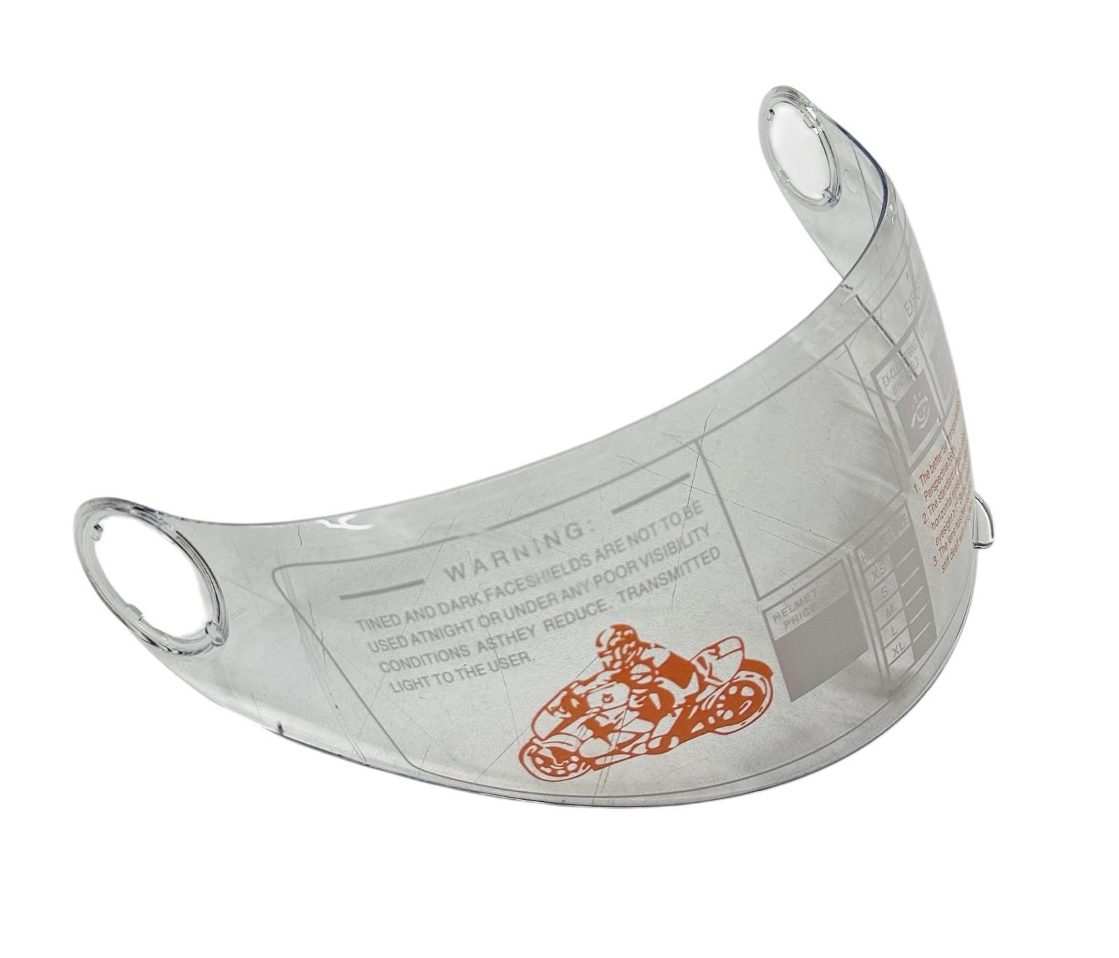 Free-M Fr913 Full Face Kask Camı Şeffaf