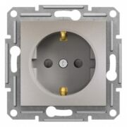 Schneider Electric EPH2900269 Asfora Bronz Çocuk Korumalı Topraklı Priz Çerçevesiz