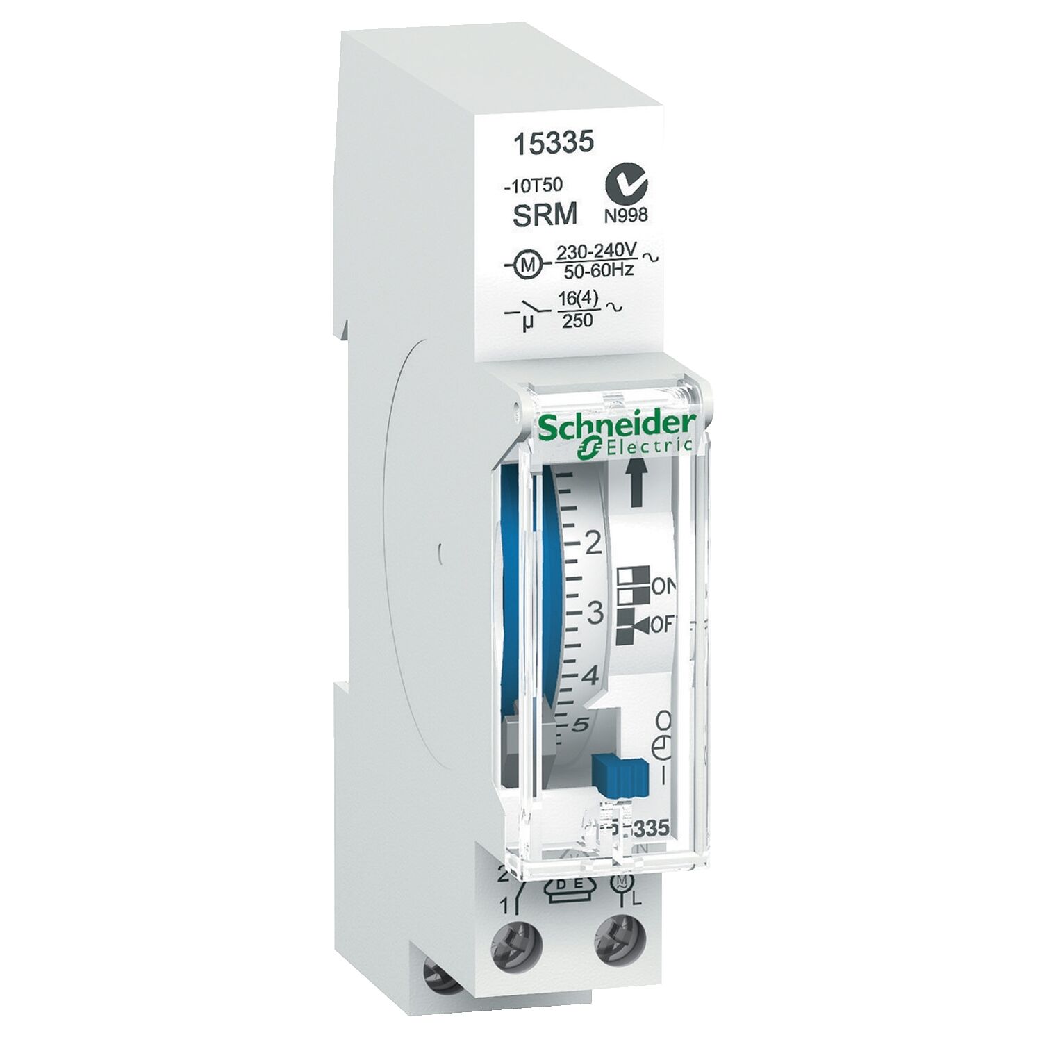 Schneider Electric 15335 Mekanik Zaman Saati 24 Saat Belleksiz