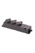 Schneider Electric 3201-366-0301 Kauçuk Monofaze 1*16A 3'Lü Grup Priz Ip44