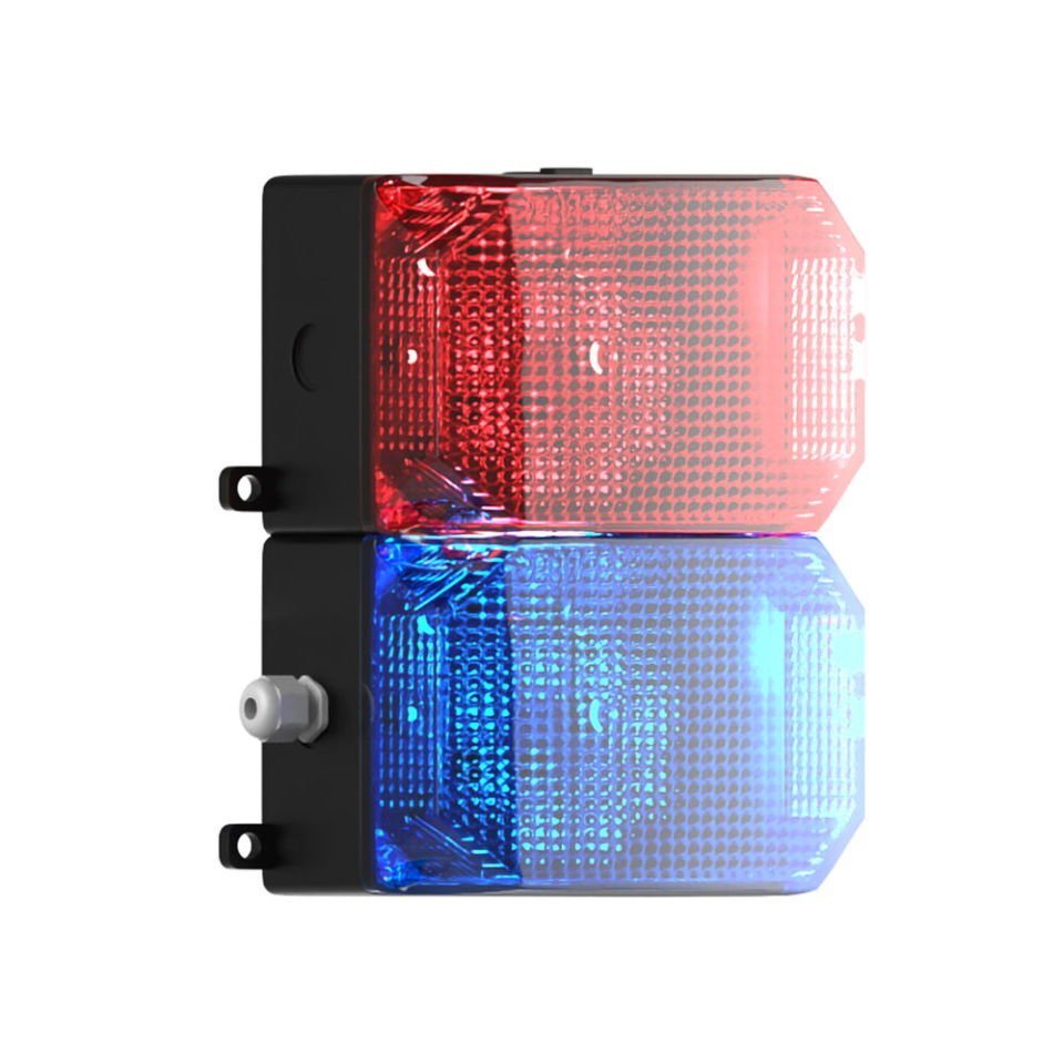 2 KAT KÜP LED MULTİFONKSİYON İKAZ LAMBA MS 218.1.2.110-220VAC